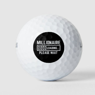 Millionaire Loading Please Wait Golf Balls
