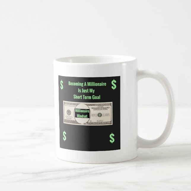 Millionaire Mindset Gift Mug (Right)