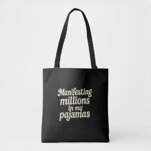 Millionaire Mood in Pajamas Tote Bag