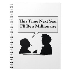 Millionaire Spiral Notebook