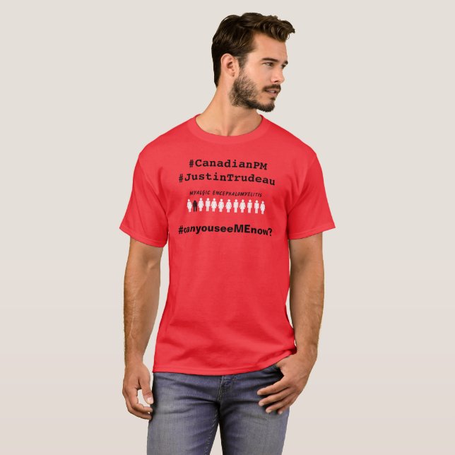Millions Missing Canada #canyouseeMEnow? Mens T-Shirt (Front Full)