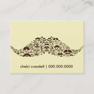 Millions of Moustaches Business Card