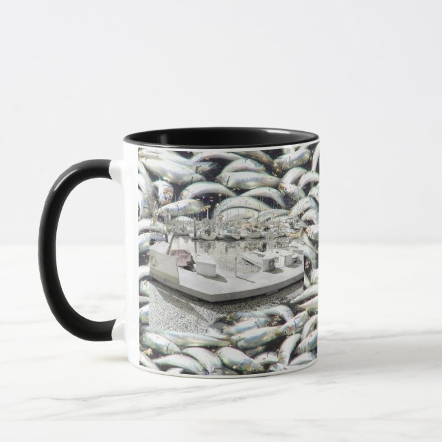 Millions of Sardines 3-8-2011_ Mug (Left)