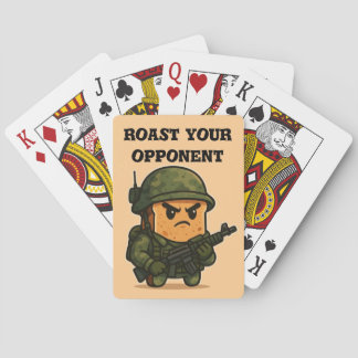 | Millitary Tost | Roast your oponent  Playing Cards