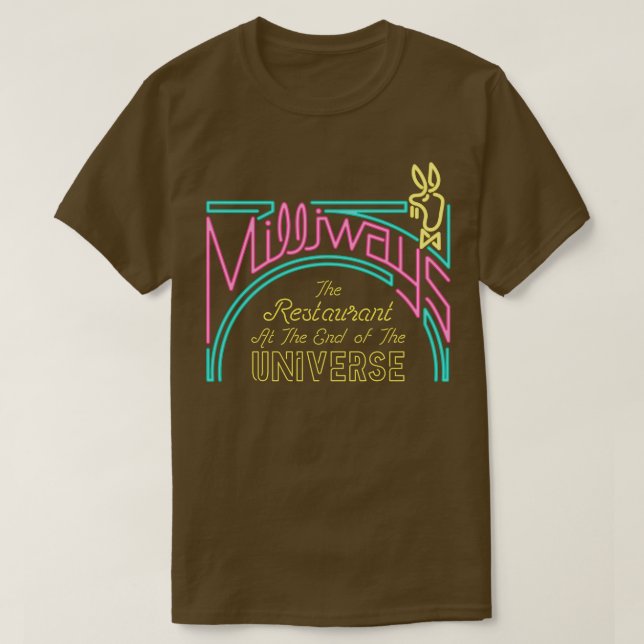 Milliways Restaurant T-Shirt (Design Front)