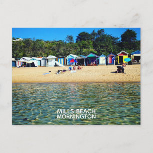 Mills Beach, Mornington Postcard