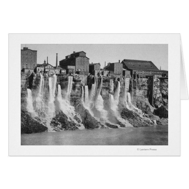 Mills on the American Side of Niagara Falls (Front Horizontal)