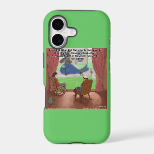 Mills On Whales Funny iPhone 5/5S Case