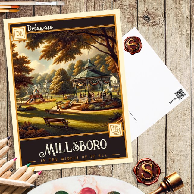 Millsboro, Delaware | Vintage Postcard (Creator Uploaded)