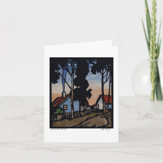 Millsmont Twilight Note Card