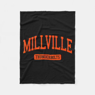 Millville High School Hs Millville Nj Varsity Srts Fleece Blanket