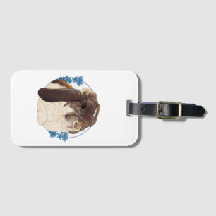 Milly Moo Bunny Luggage Tag