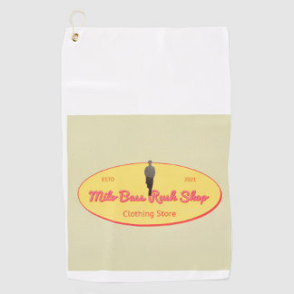 Milo Bass Rush Shop golf ball Towel