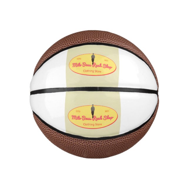 Milo Bass Rush Shop mini basket ball Basketball (Front)