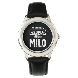 Milo Personalised Name Birthday Gift Watch