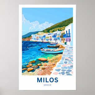 Milos Greece Travel Print