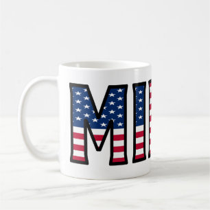 Milos Name Vorname USA styled Tasse Kaffeetasse Coffee Mug