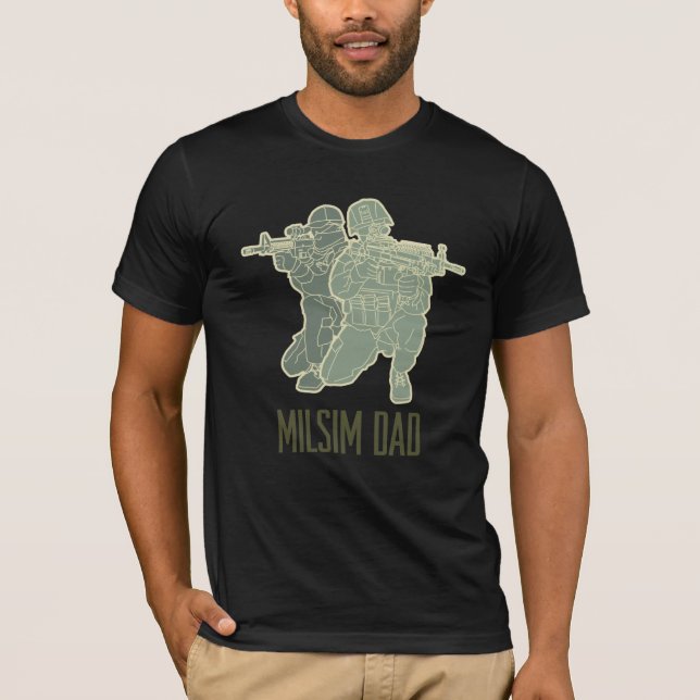 Milsim Dad T-shirt (Front)