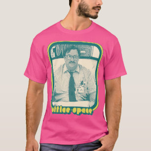 Milton Office Space Aesthetic 90s Fan Design T-Shirt