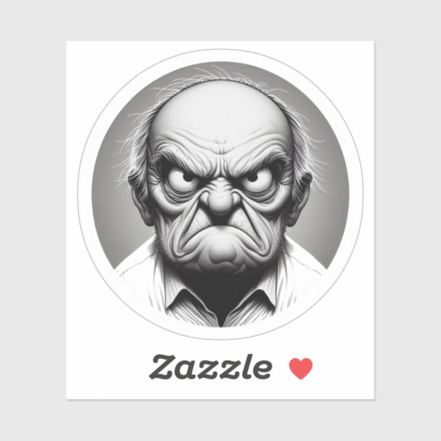 "Milton the Angry Old Man" Vinyl (Sheet)