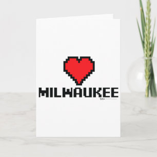 Milwaukee 8-bit Gamer City  Card