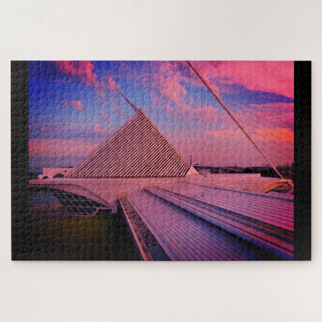 Milwaukee Art Museum Jigsaw Puzzle (Horizontal)