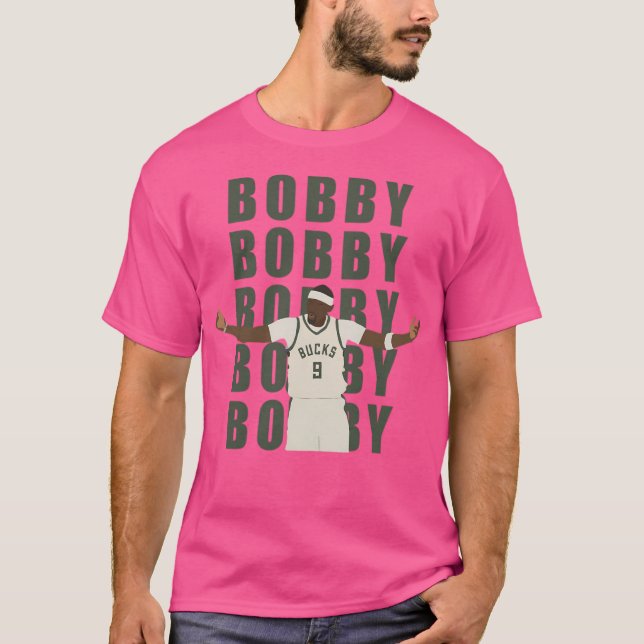 Milwaukee Bucks Bobby Portis Bobby Chant T-Shirt (Front)
