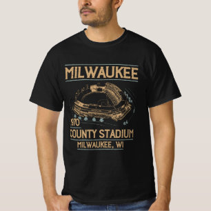 Milwaukee County Stadium 1970 T-Shirt