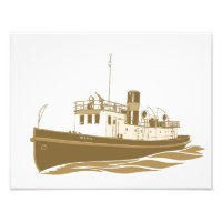 Milwaukee Fireboat 15 sepia