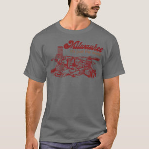 Milwaukee Its Just The Worst Retro Design T-Shirt