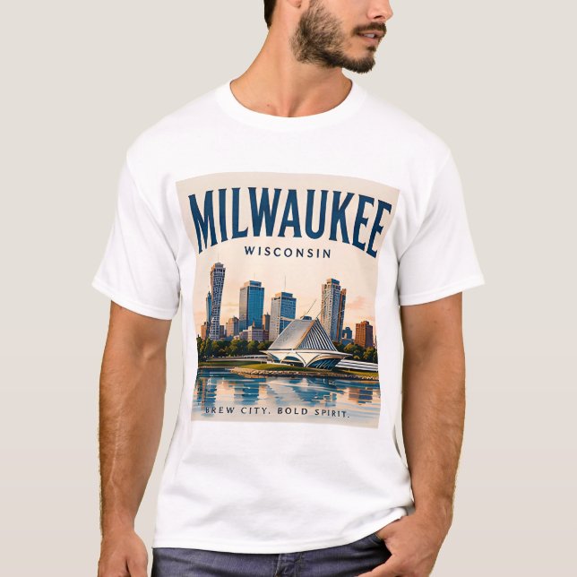 Milwaukee Lakefront Heritage T-Shirt (Front)