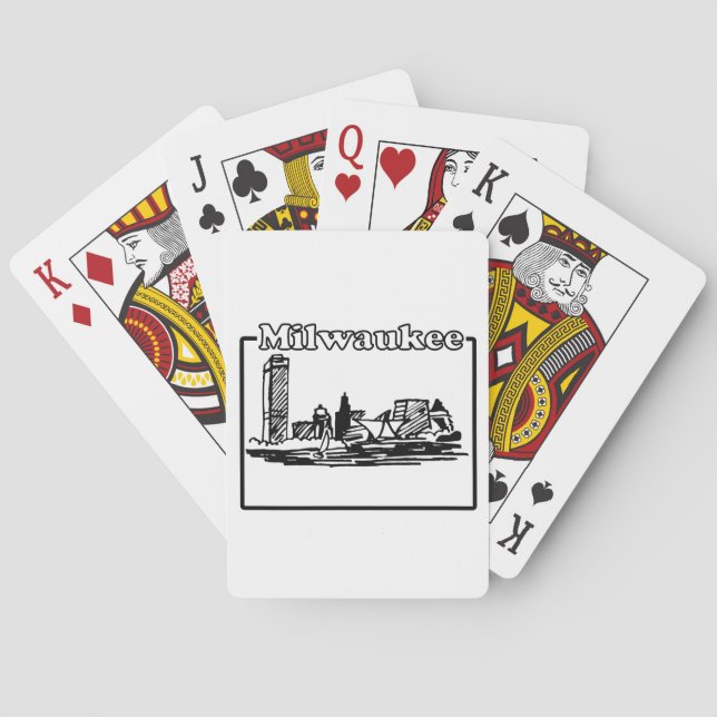 Milwaukee Playing Cards (Back)