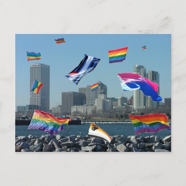 Milwaukee Pride Postcard (Front)