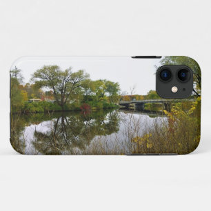 Milwaukee River, West Bend, Wisconsin Case-Mate iPhone Case