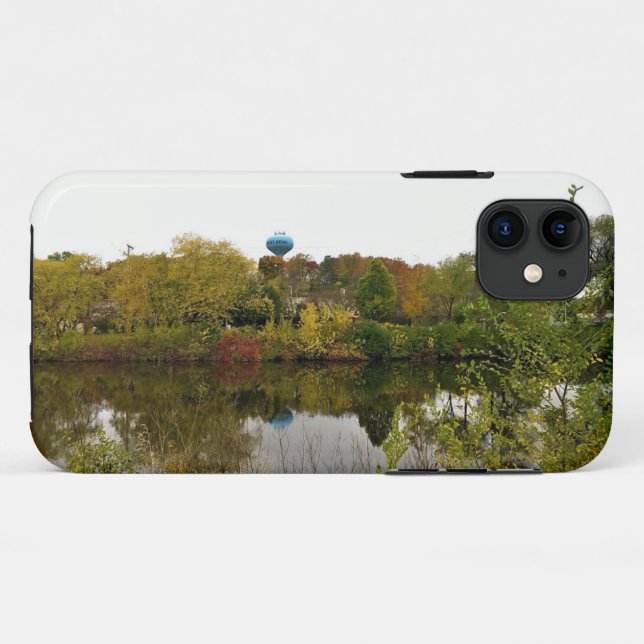 Milwaukee River, West Bend, Wisconsin Case-Mate iPhone Case (Back (Horizontal))