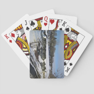 Milwaukee River, West Bend, Wisconsin Playing Cards