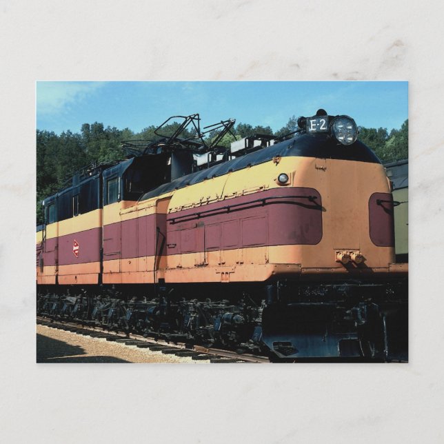 Milwaukee Road Bipolar electric Postcard (Front)