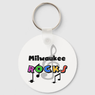 Milwaukee Rocks Key Ring