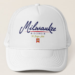 Milwaukee Script Trucker Hat