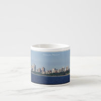 Milwaukee Skyline espresso mug