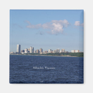 Milwaukee Skyline magnet