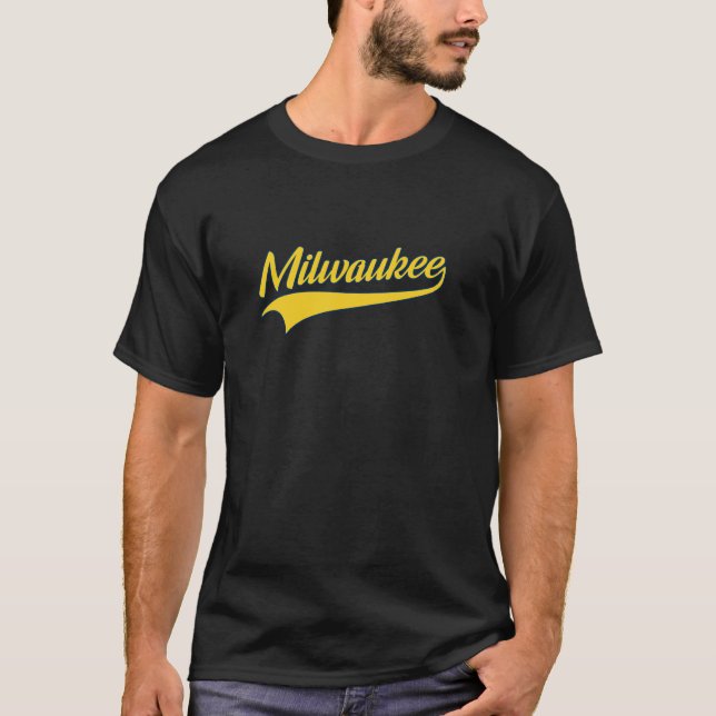 MILWAUKEE Throwback Design Classic Pullover Hoodie (Front)