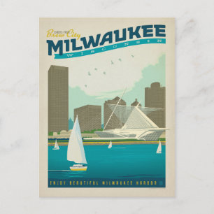 Milwaukee, WI Postcard