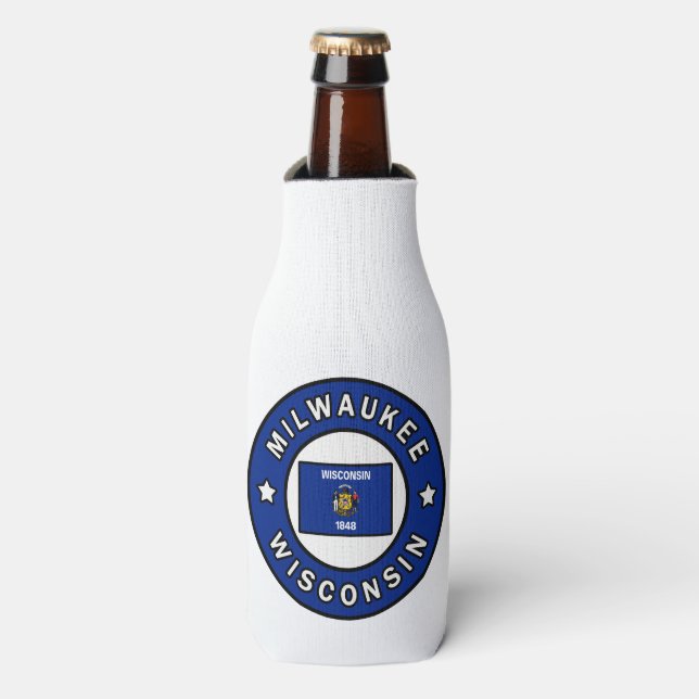 Milwaukee Wisconsin Bottle Cooler (Bottle Front)