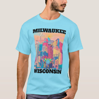 Milwaukee, Wisconsin Full Colour 2026 T-Shirt