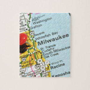 Milwaukee, Wisconsin Jigsaw Puzzle