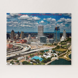 Milwaukee Wisconsin. Jigsaw Puzzle