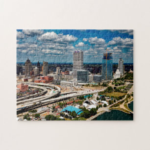 Milwaukee Wisconsin. Jigsaw Puzzle