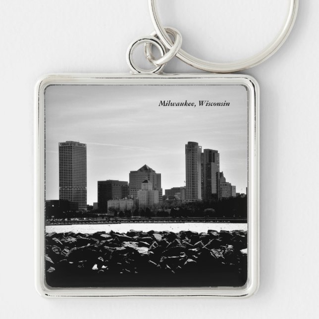 Milwaukee, Wisconsin Key Ring (Front)