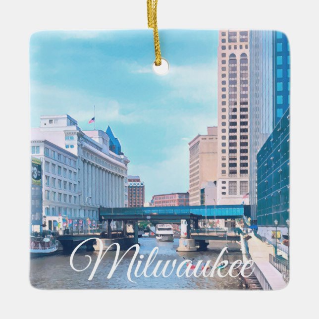 Milwaukee Wisconsin Ornament (Front)